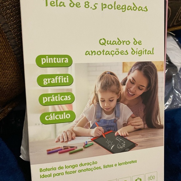 Kids Doodle Board. Choose your color pink or blue - Picture 3 of 6